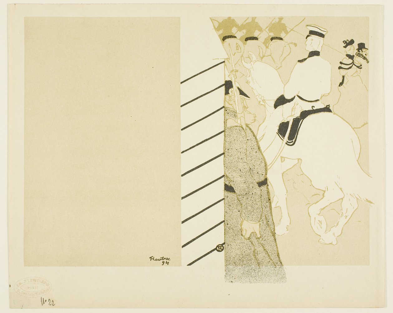 Portada de Babilonia de Alemania de Henri de Toulouse-Lautrec