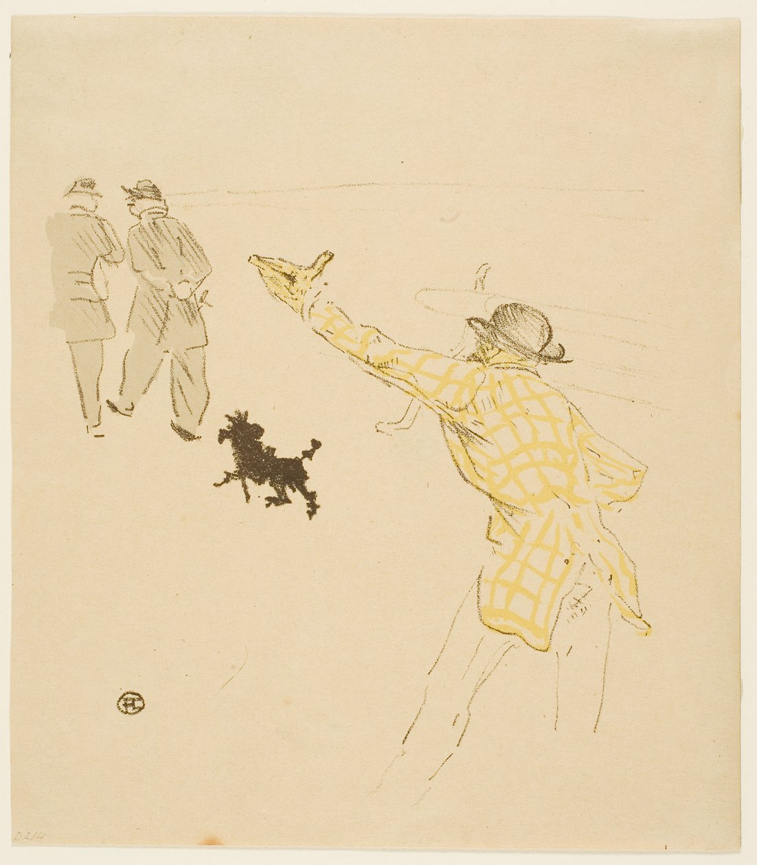 Portada de Le Fardeau de la Liberté de Henri de Toulouse-Lautrec