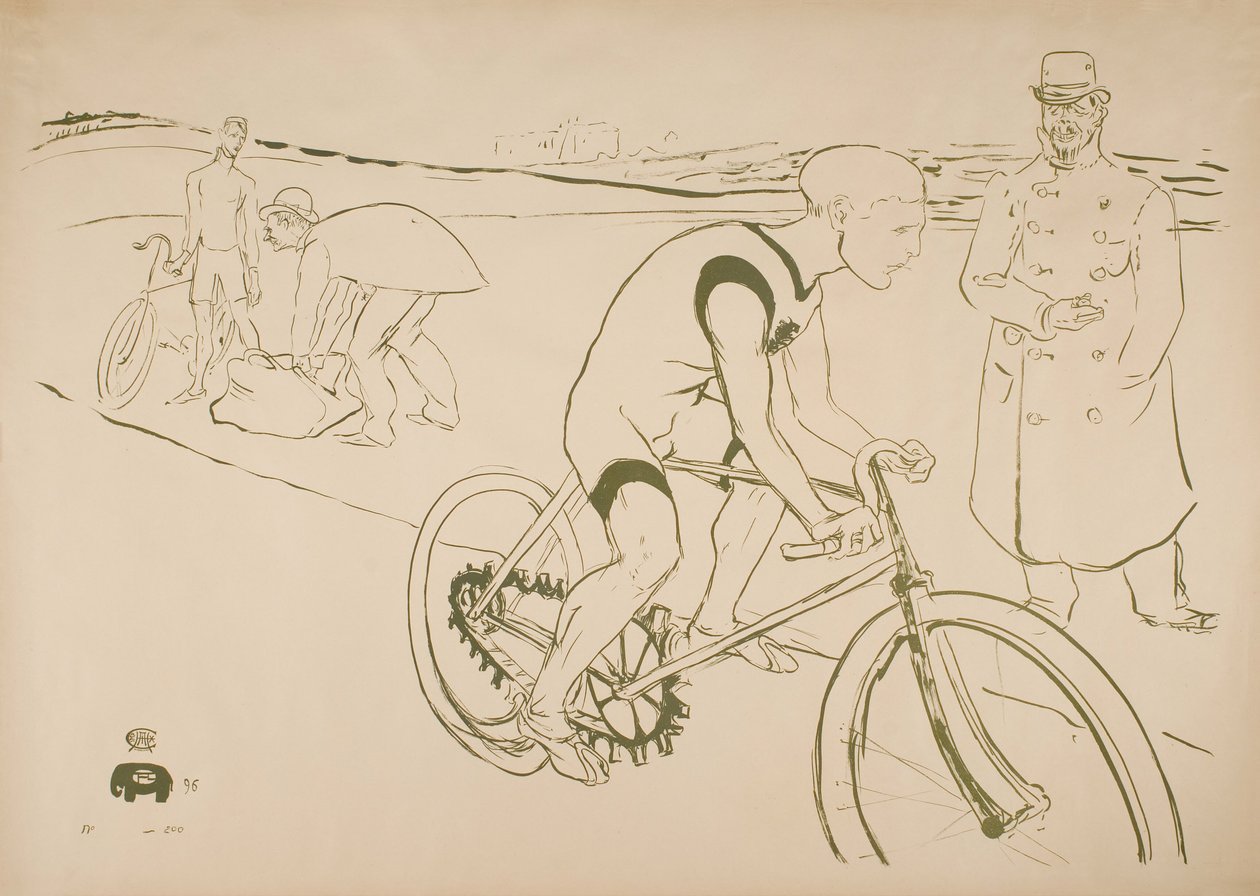 Cycle Michael de Henri de Toulouse-Lautrec