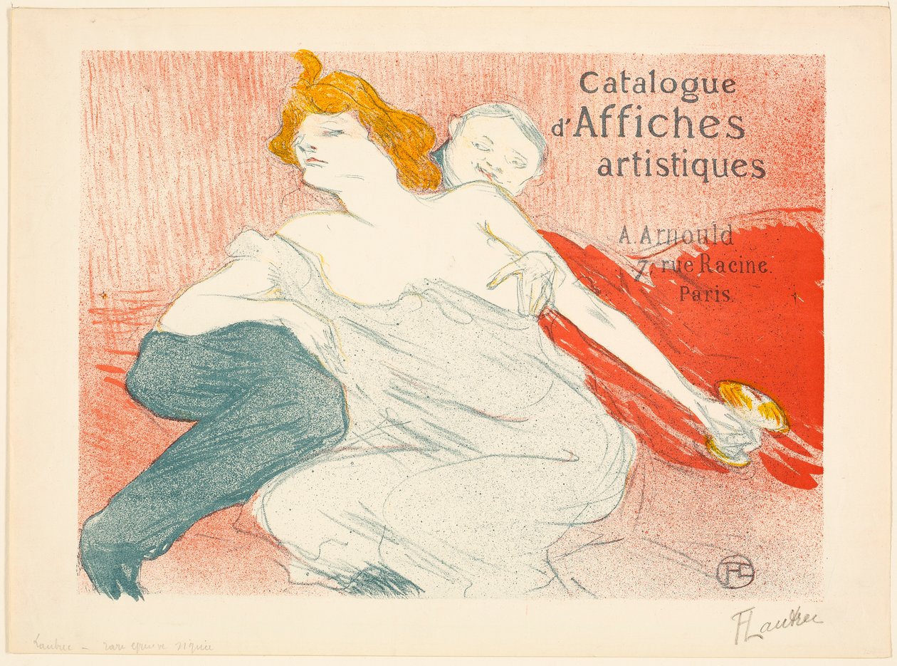 Depravación (segunda lámina) de Henri de Toulouse-Lautrec