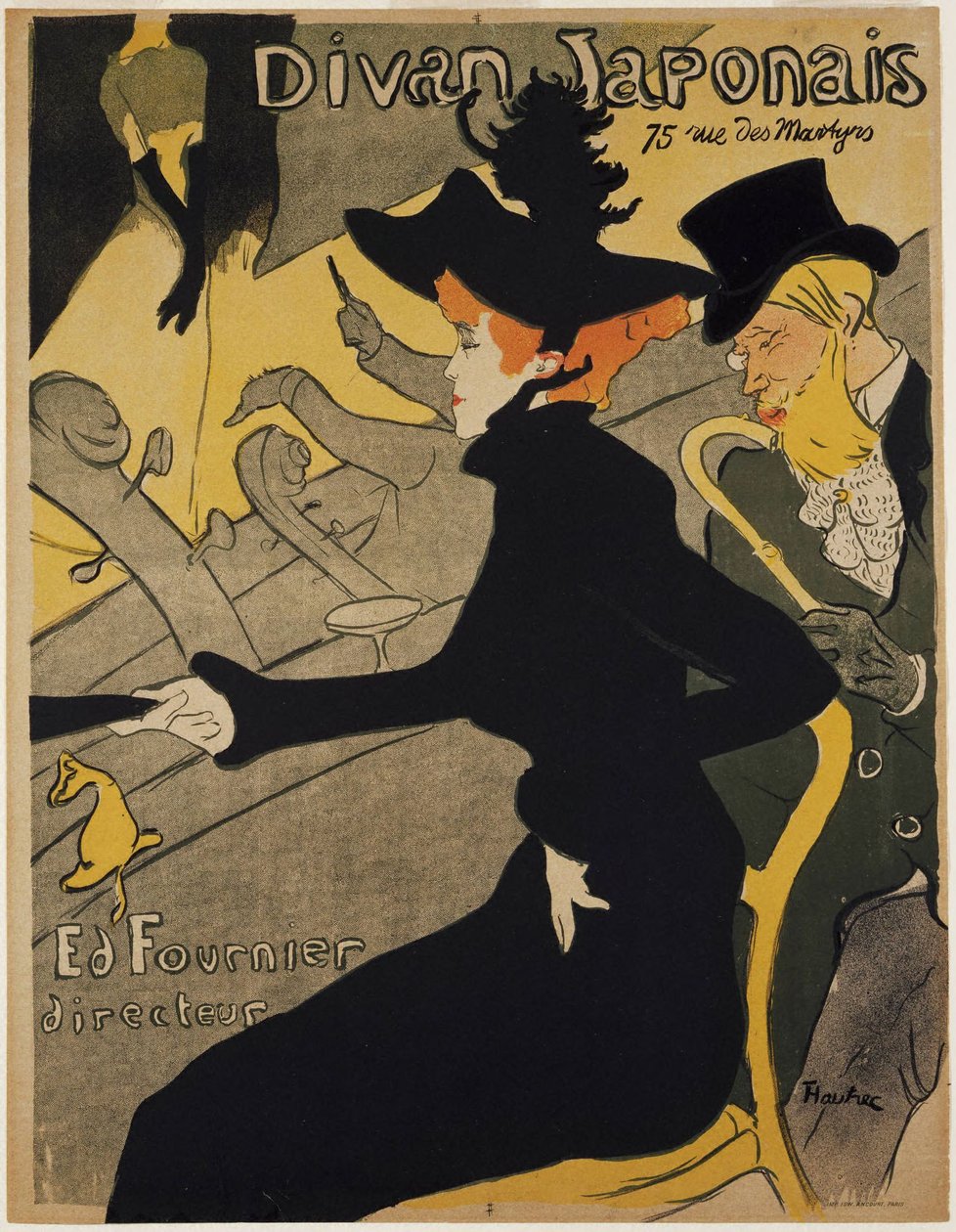Divan Japonais de Henri de Toulouse-Lautrec