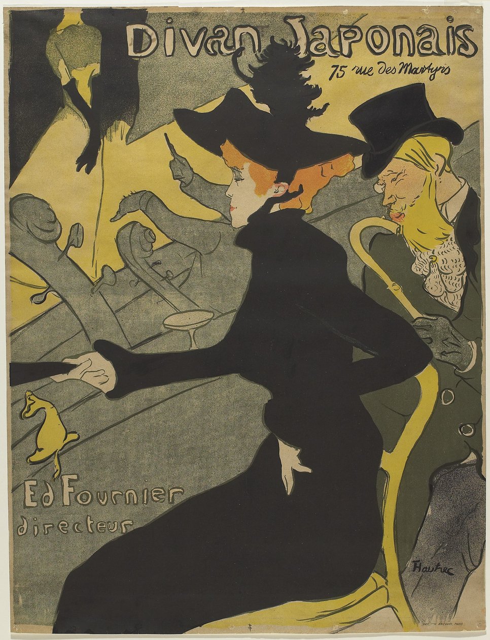Divan Japonais de Henri de Toulouse Lautrec