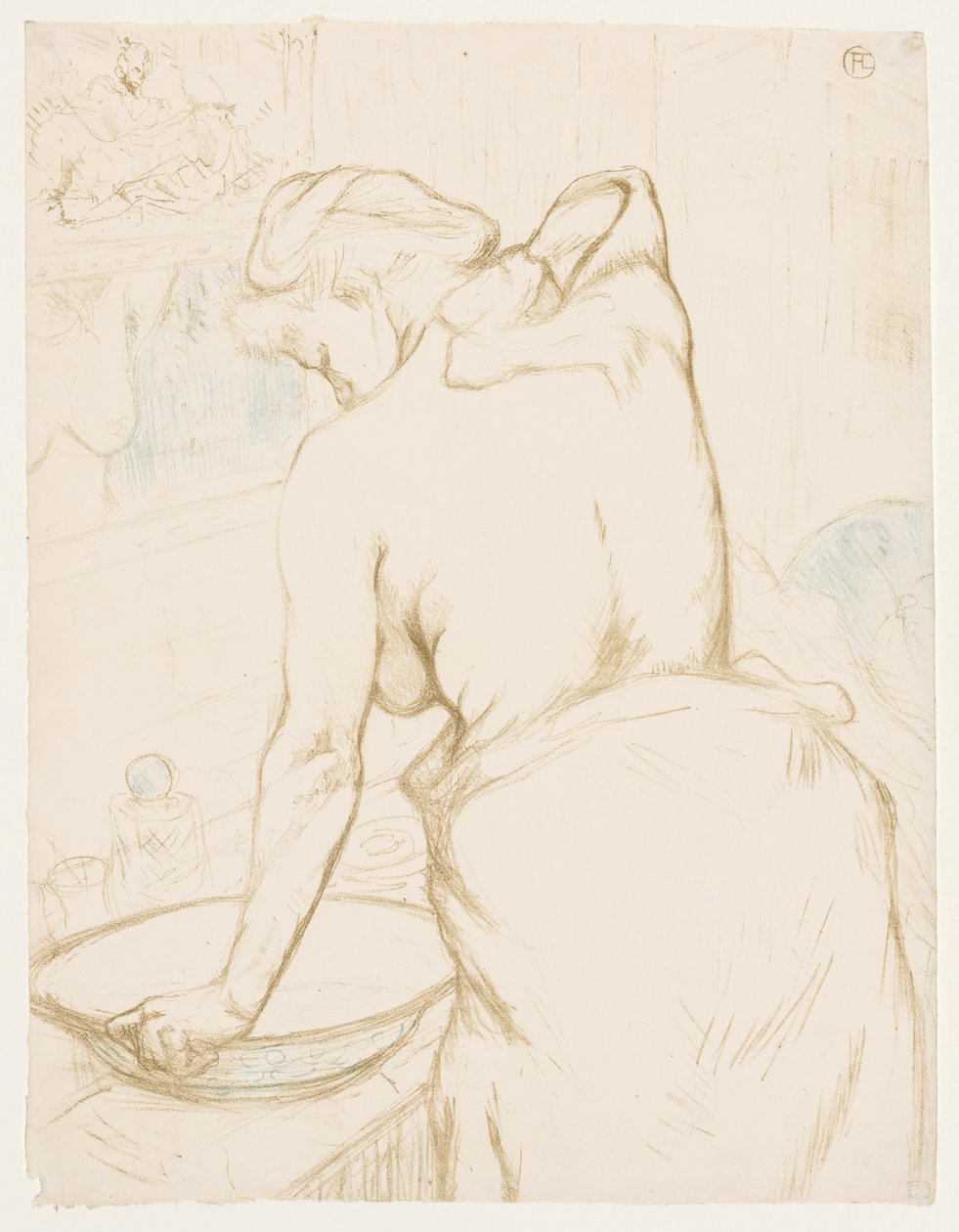 Elles: El tocador de Henri de Toulouse-Lautrec
