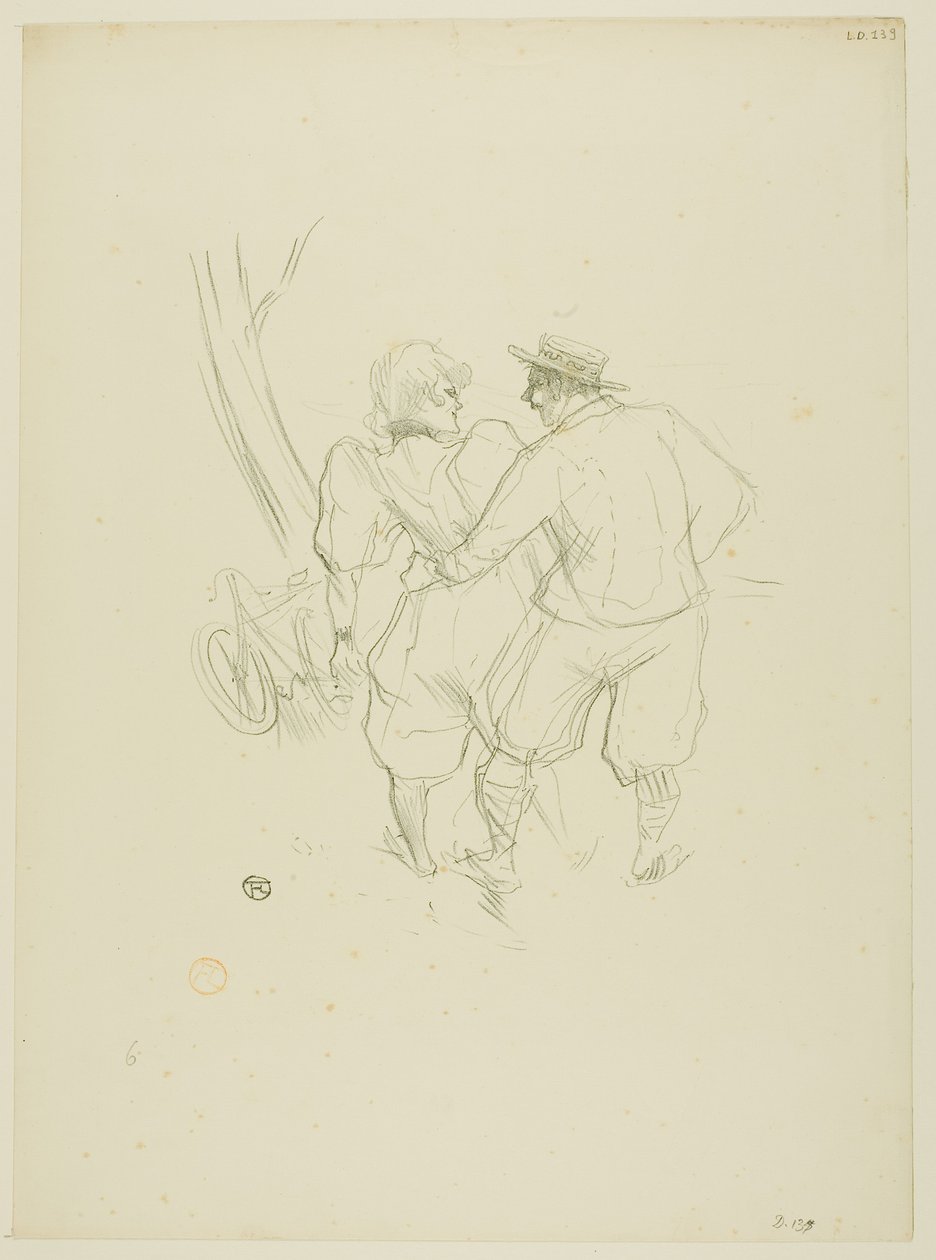 Floréal, de Melodías de Désiré Dihau de Henri de Toulouse-Lautrec
