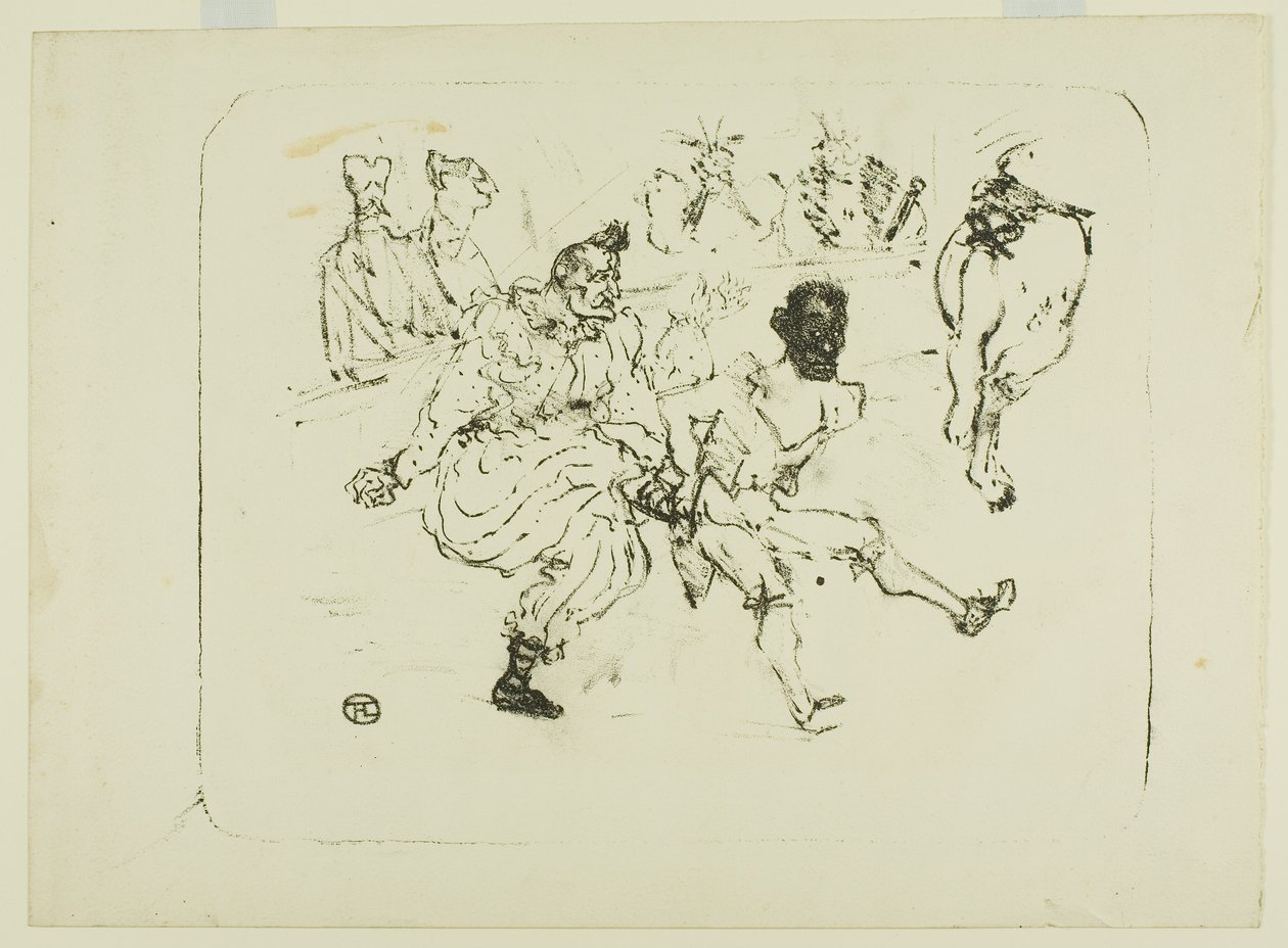 Footit y Chocolat de Henri de Toulouse-Lautrec