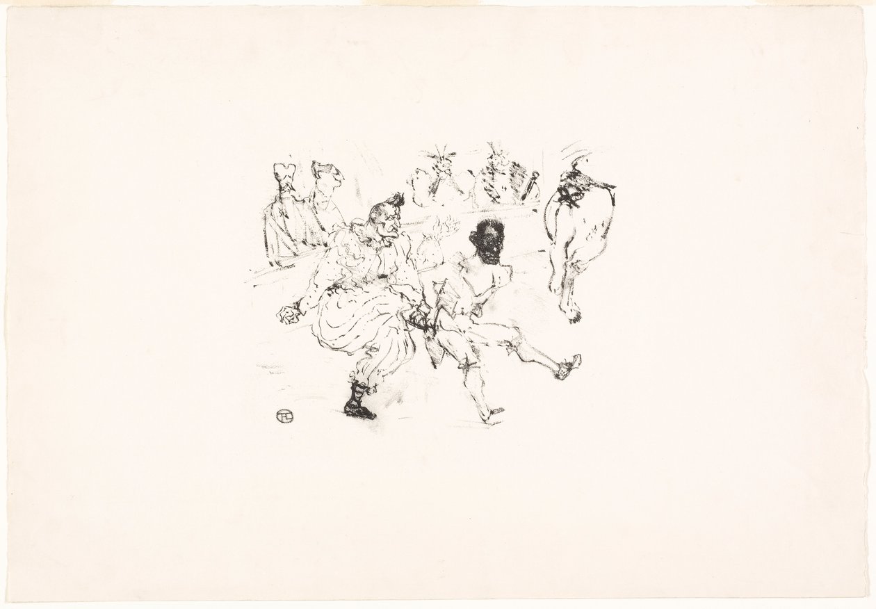 Footit y Chocolat de Henri de Toulouse-Lautrec
