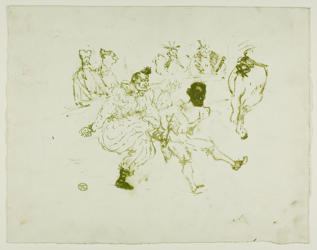Footit y chocolate de Henri de Toulouse-Lautrec