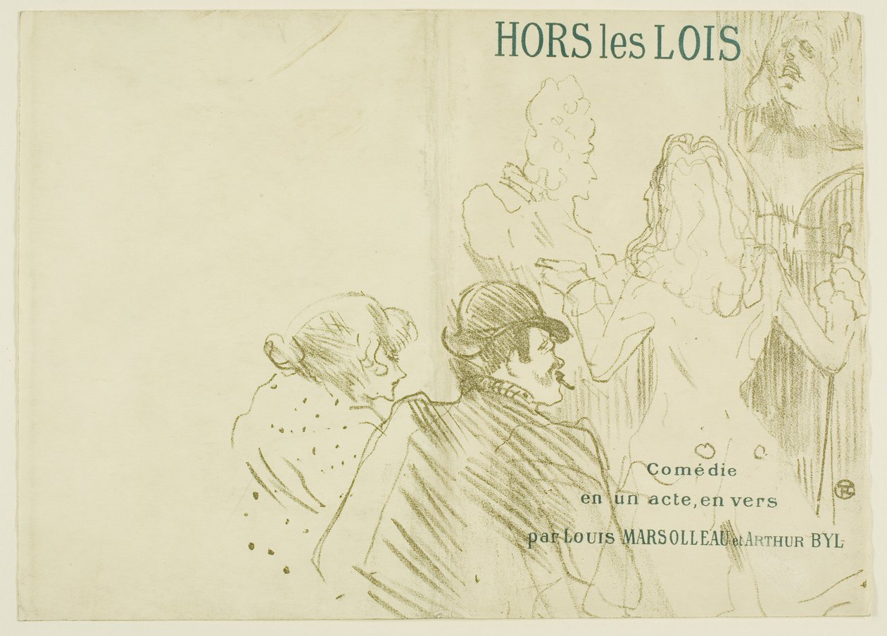 Homenaje a Molière de Henri de Toulouse-Lautrec