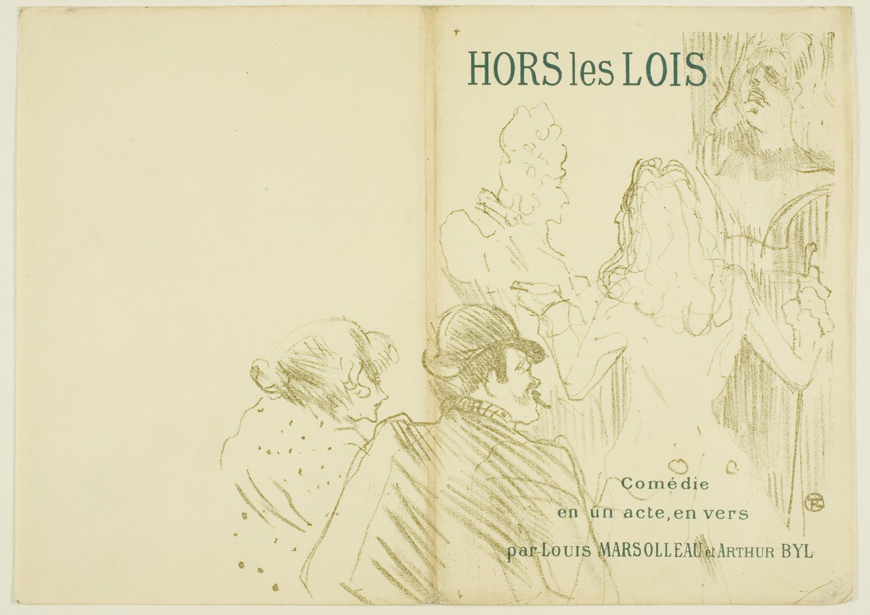 Homenaje a Molière de Henri de Toulouse-Lautrec