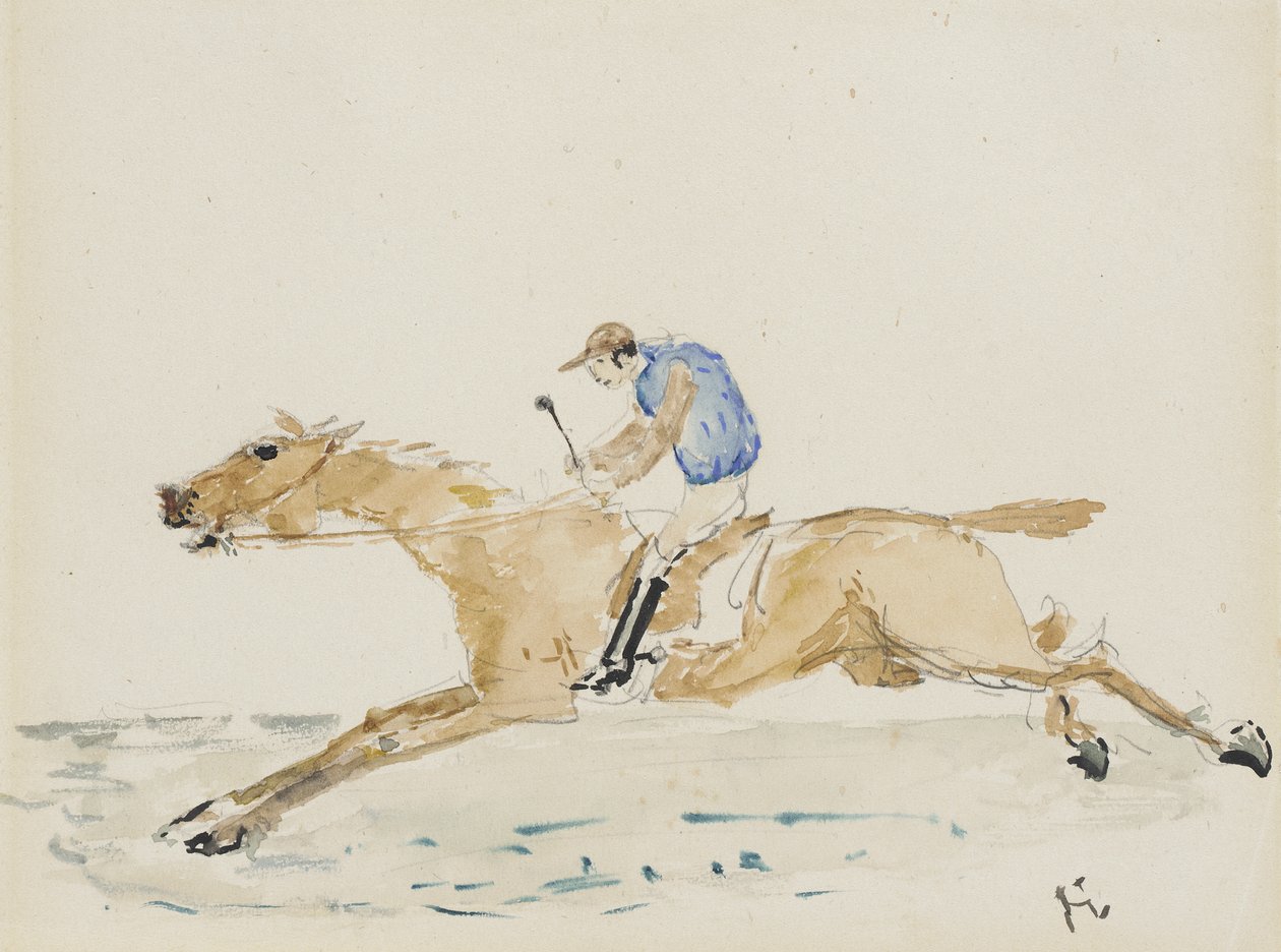 Jinete de carreras de Henri de Toulouse-Lautrec