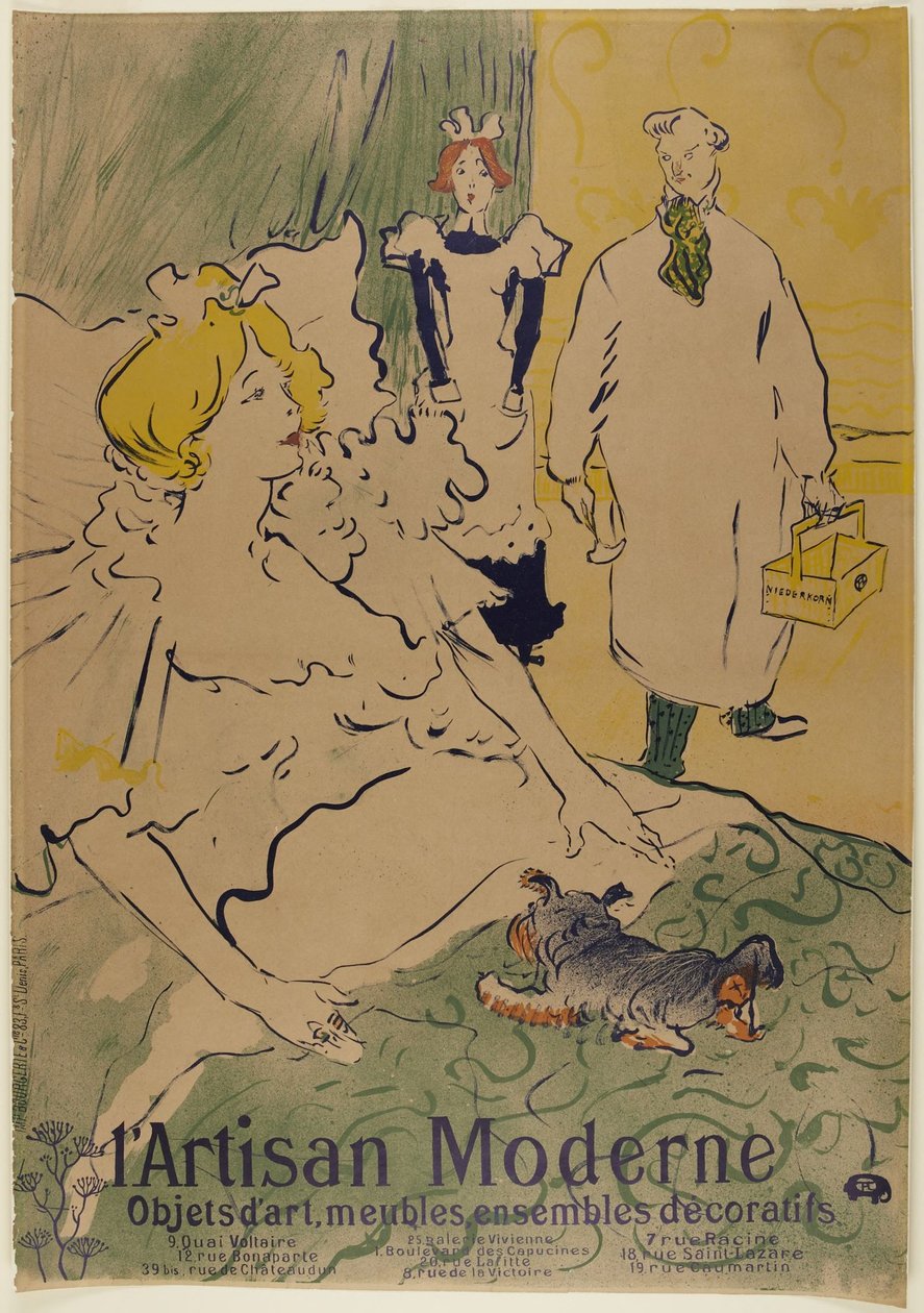 El artesano moderno de Henri de Toulouse-Lautrec