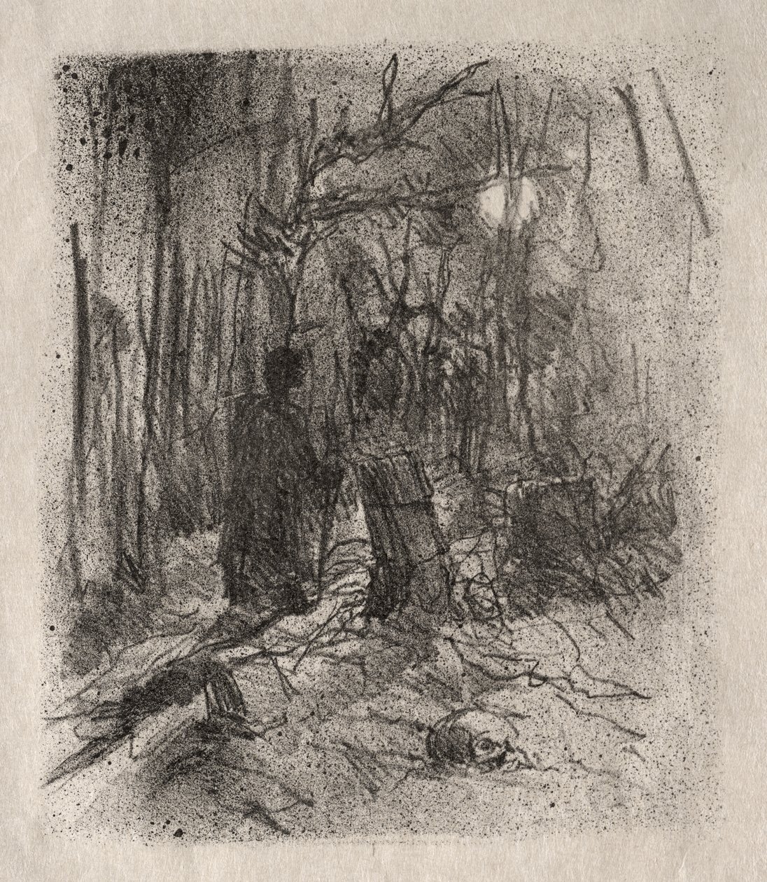 El cementerio de Busk de Henri de Toulouse-Lautrec