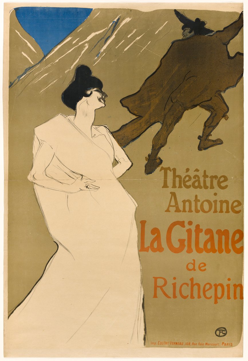 La Gitana de Henri de Toulouse-Lautrec