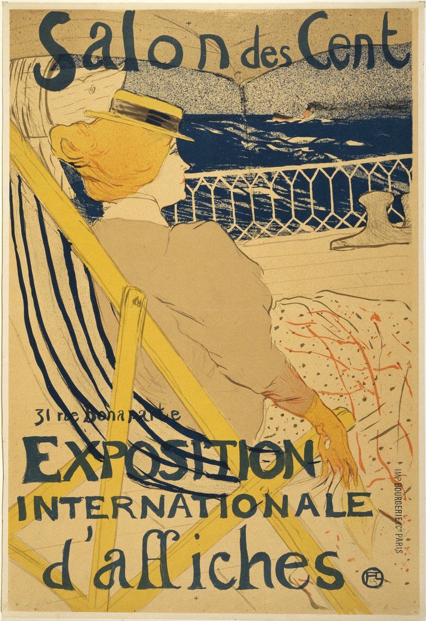 La pasajera del 54 o Paseo en yate de Henri de Toulouse-Lautrec