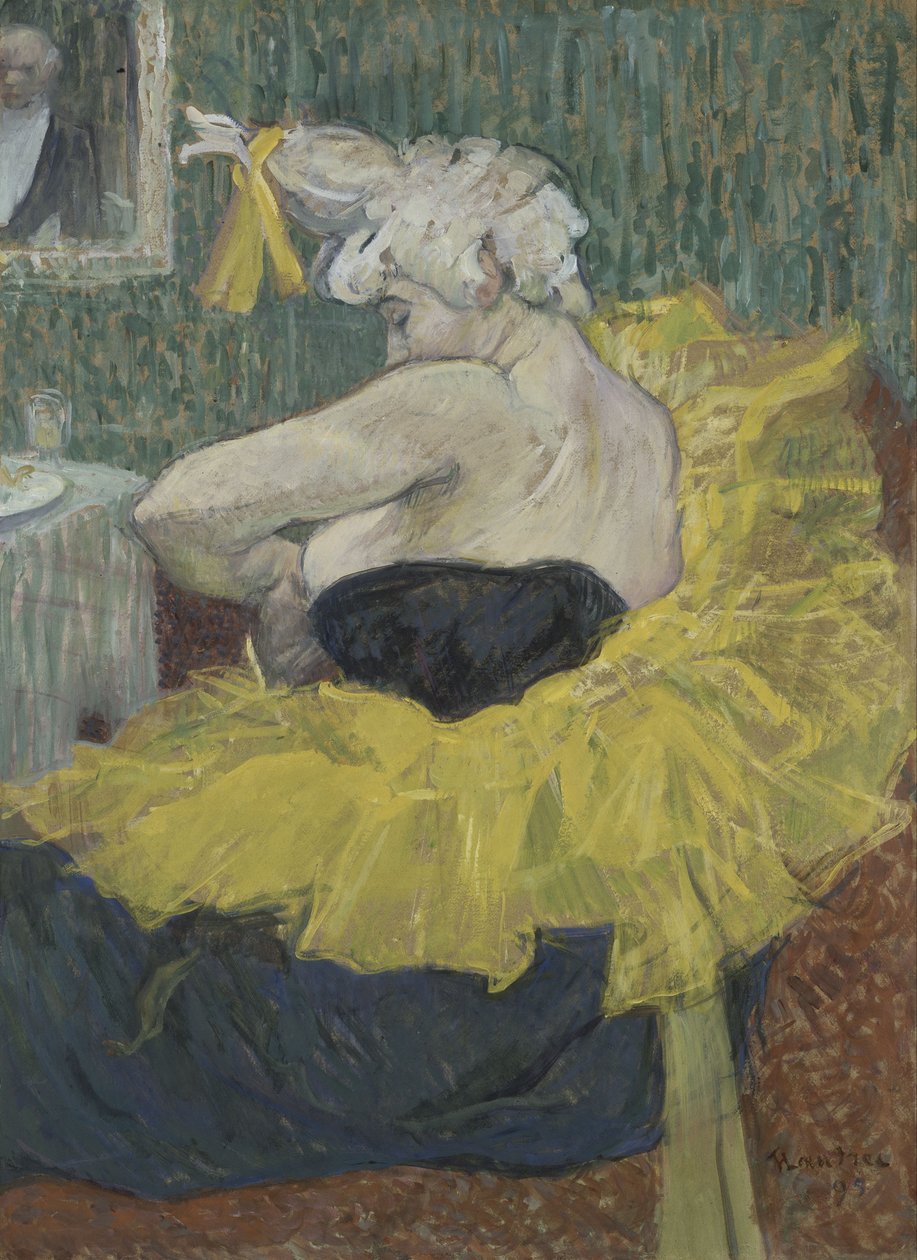 La clownesse Cha-U-Kao de Henri de Toulouse-Lautrec
