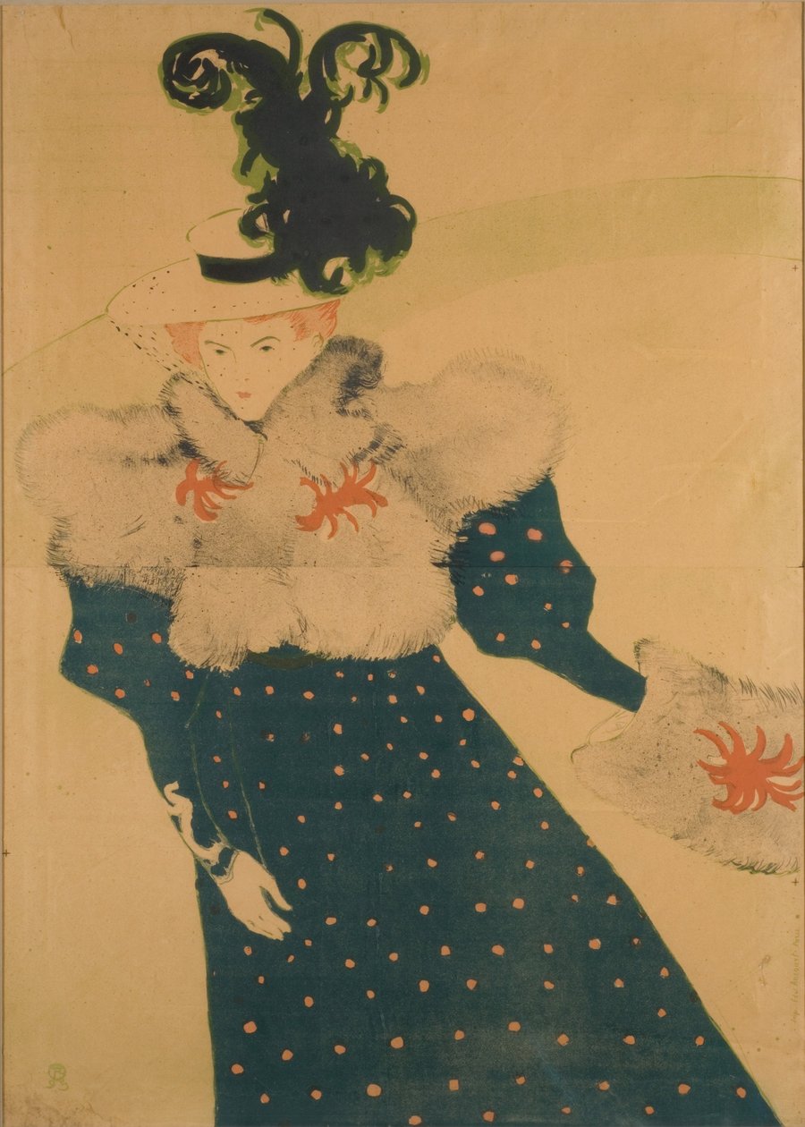 La revista «Blanche» de Henri de Toulouse-Lautrec