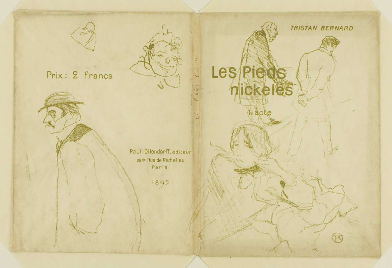 Los tres chiflados de Henri de Toulouse-Lautrec