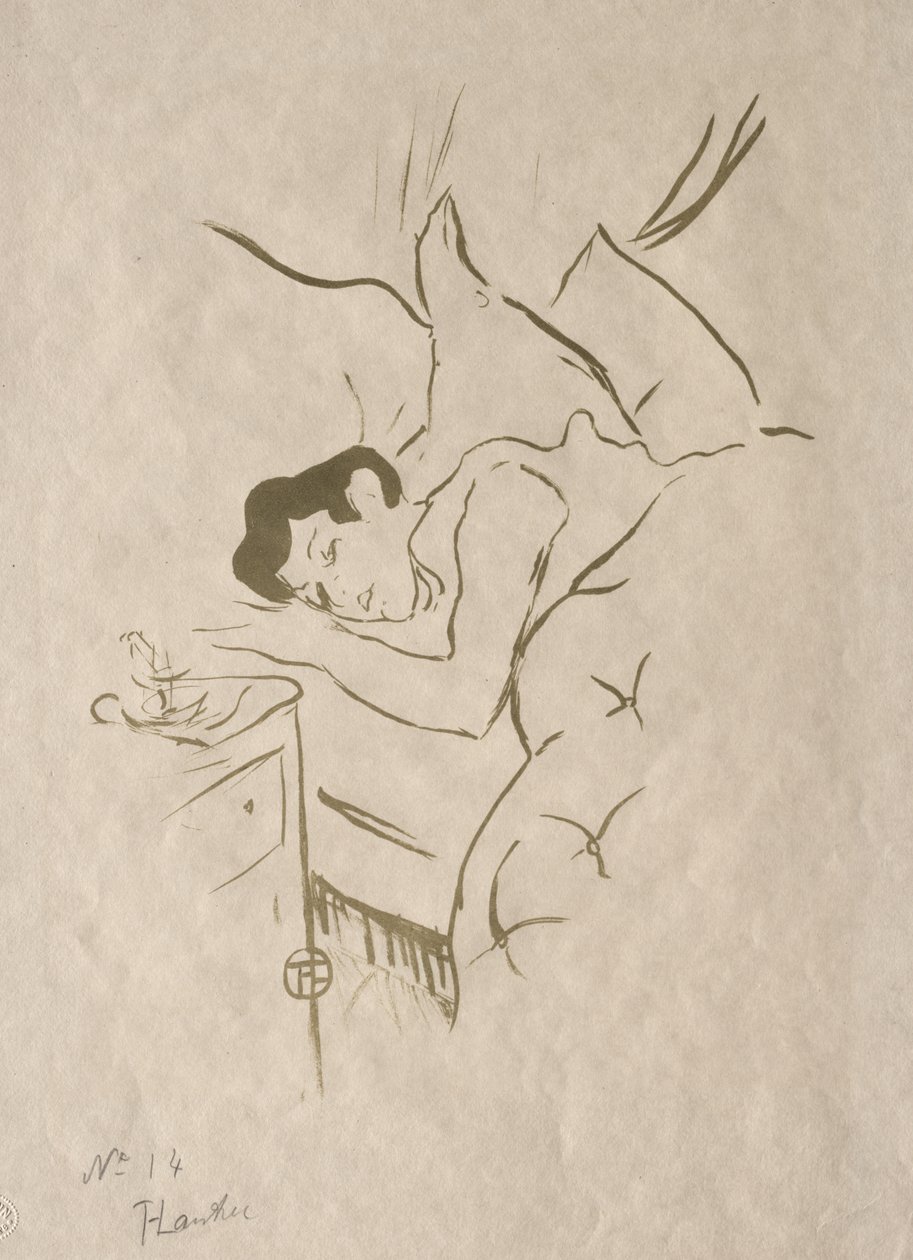 Las viejas historias: Tu boca de Henri de Toulouse-Lautrec