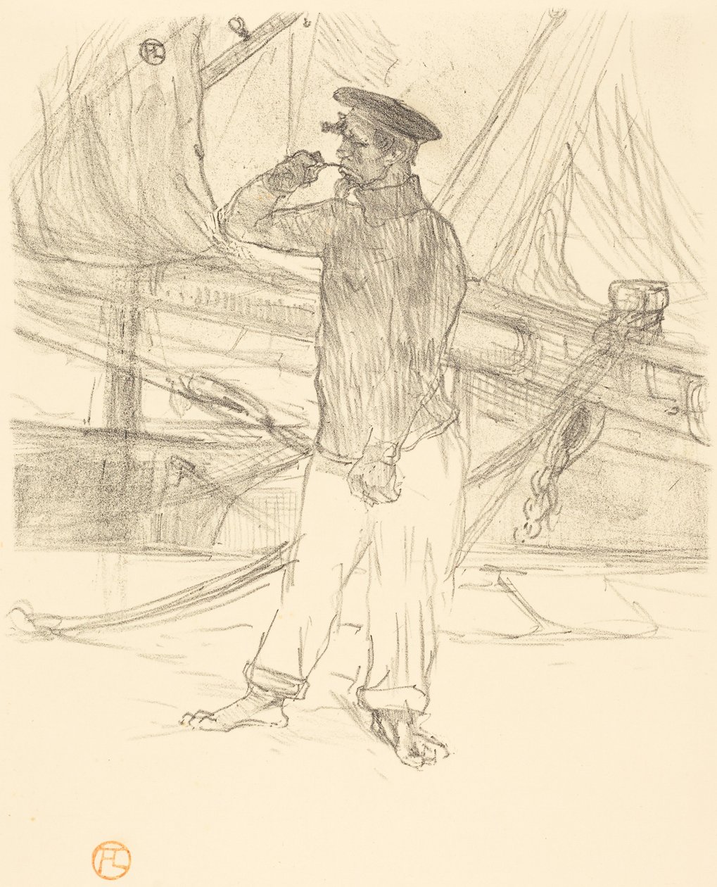 El arenque ahumado de Henri de Toulouse-Lautrec