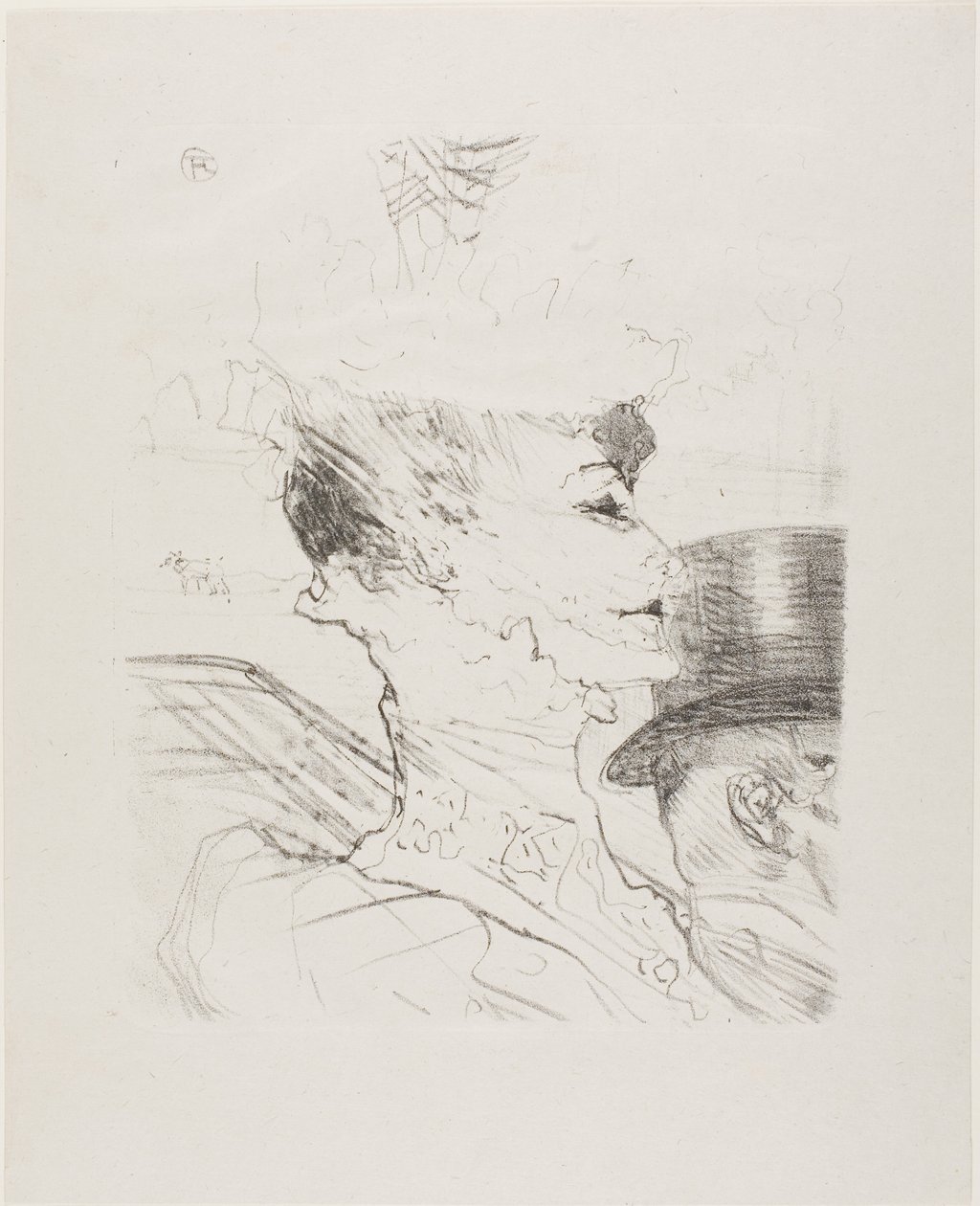 Louise Balthy, de Treize Lithographies de Henri de Toulouse-Lautrec