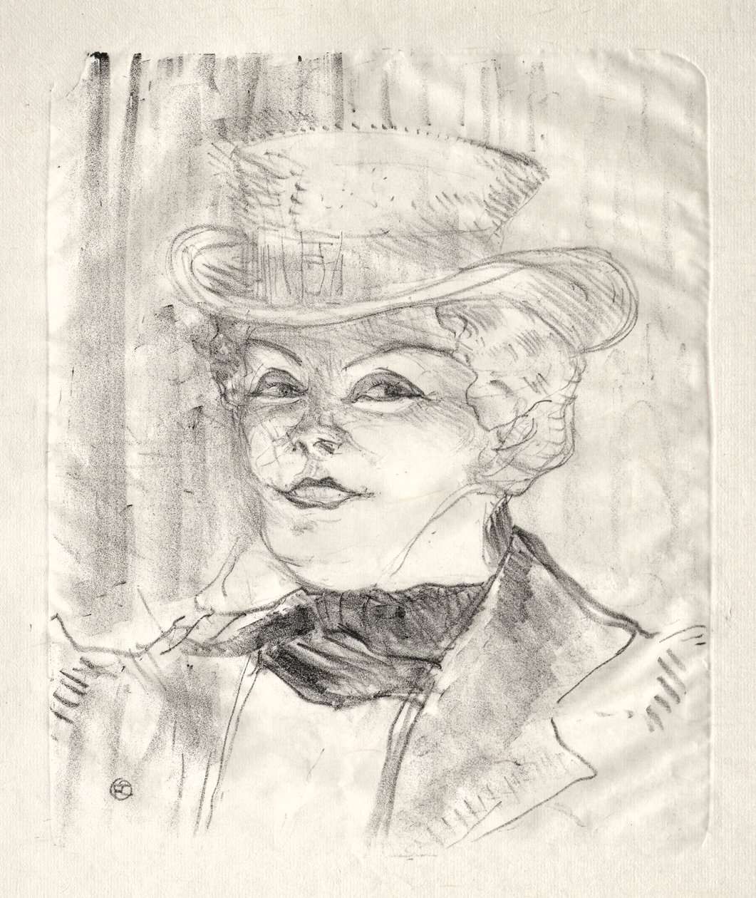 Madame Réjane de Henri de Toulouse-Lautrec