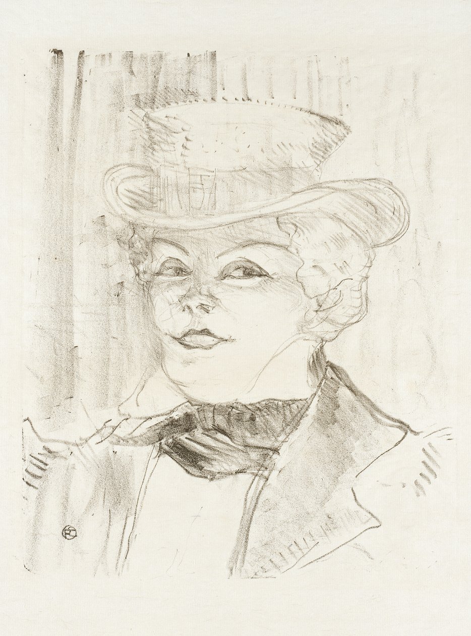Sra. Réjane de Henri de Toulouse-Lautrec