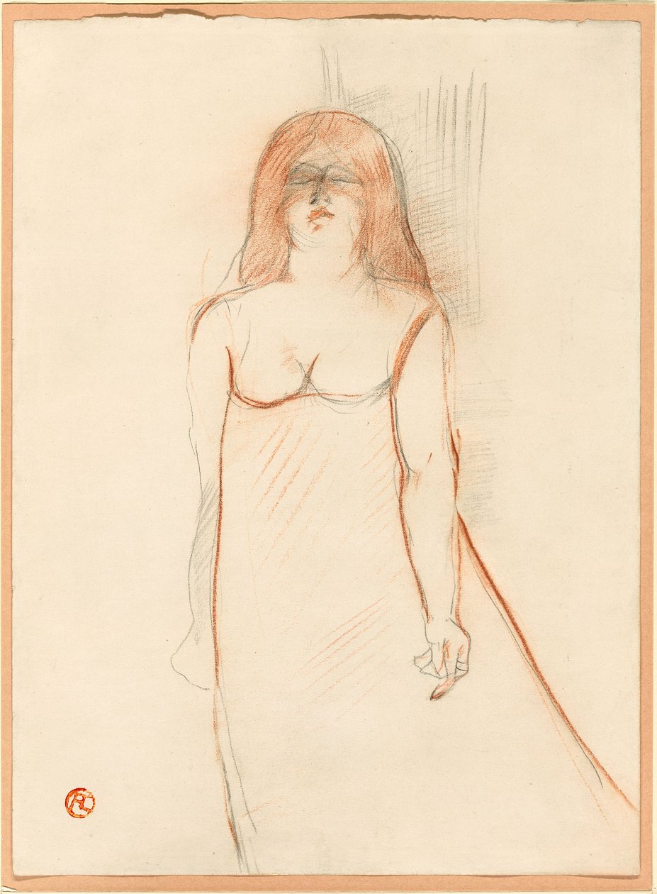 Mademoiselle Cocyte de Henri de Toulouse-Lautrec