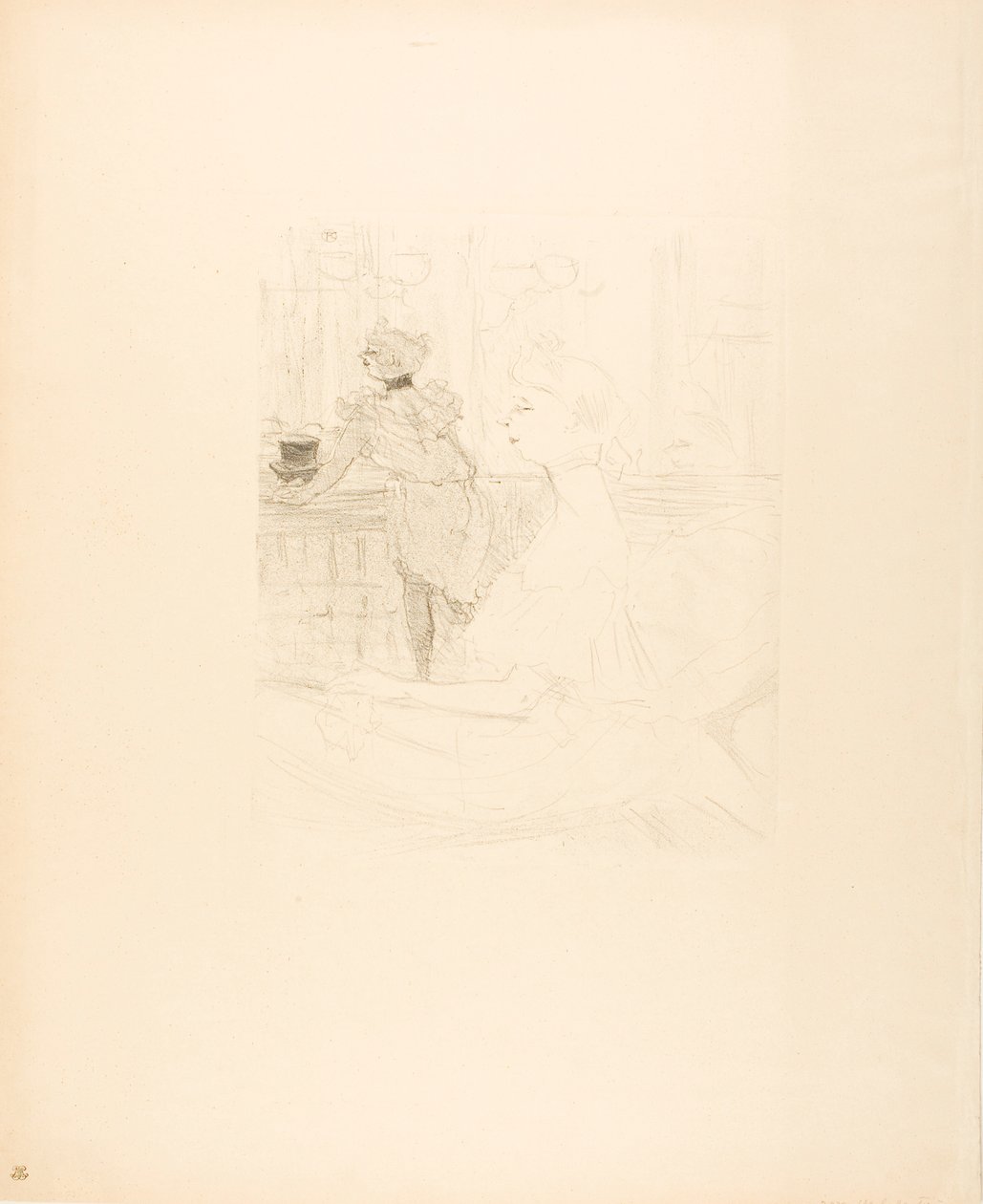 Mademoiselle Leconte de Henri de Toulouse-Lautrec