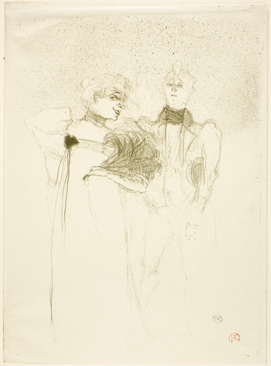 Mademoiselle Lender, en Madam Satan de Henri de Toulouse-Lautrec