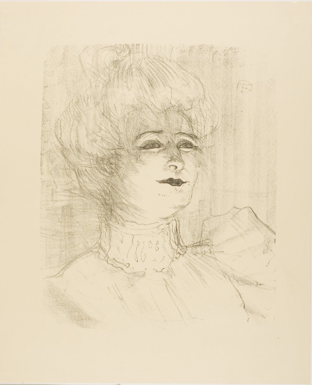 Marie-Louise Marsy, de Treize Lithographies de Henri de Toulouse-Lautrec