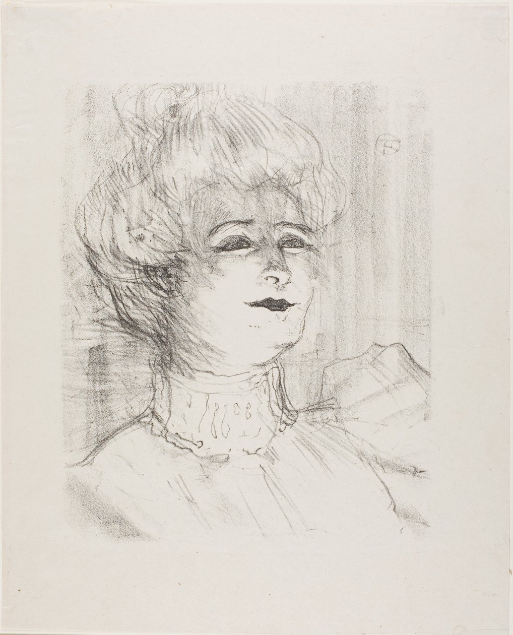 Marie-Louise Marsy, de Treize Lithographies de Henri de Toulouse-Lautrec