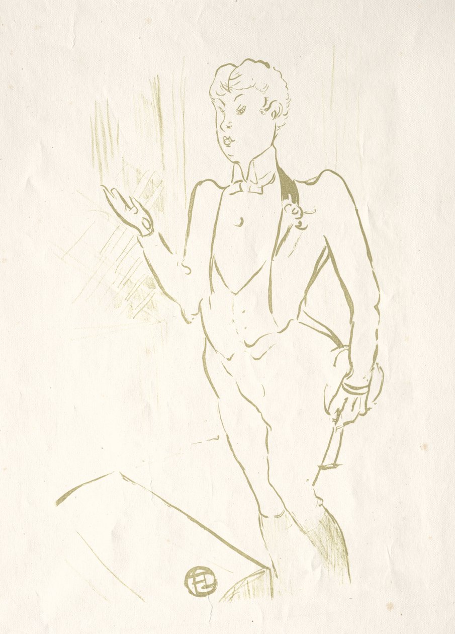Mary Hamilton de Henri de Toulouse-Lautrec
