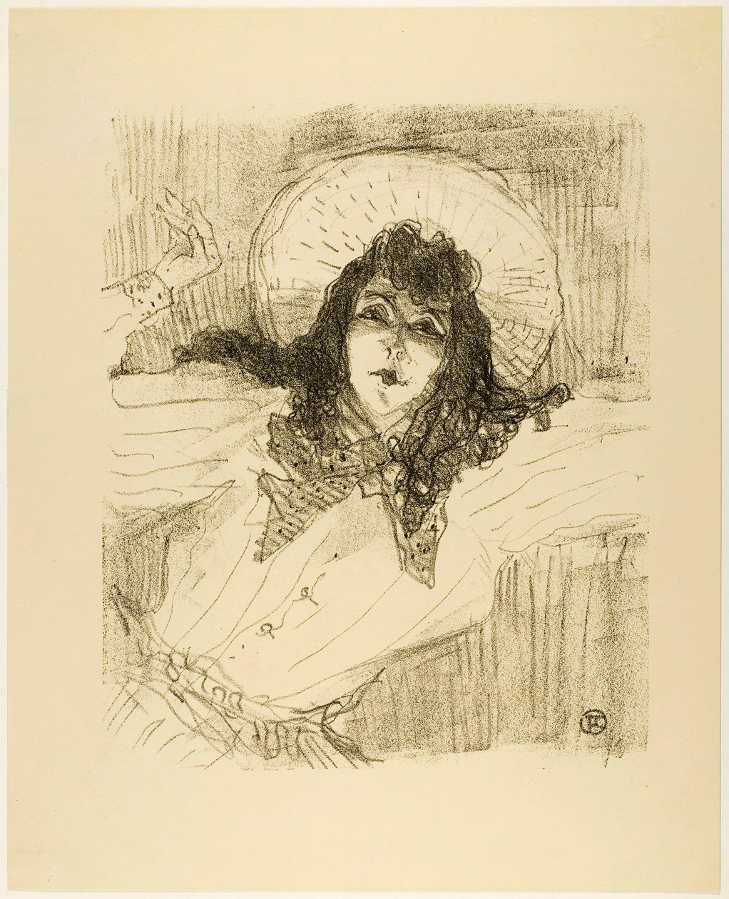 May Belfort, de Trece litografías de Henri de Toulouse-Lautrec