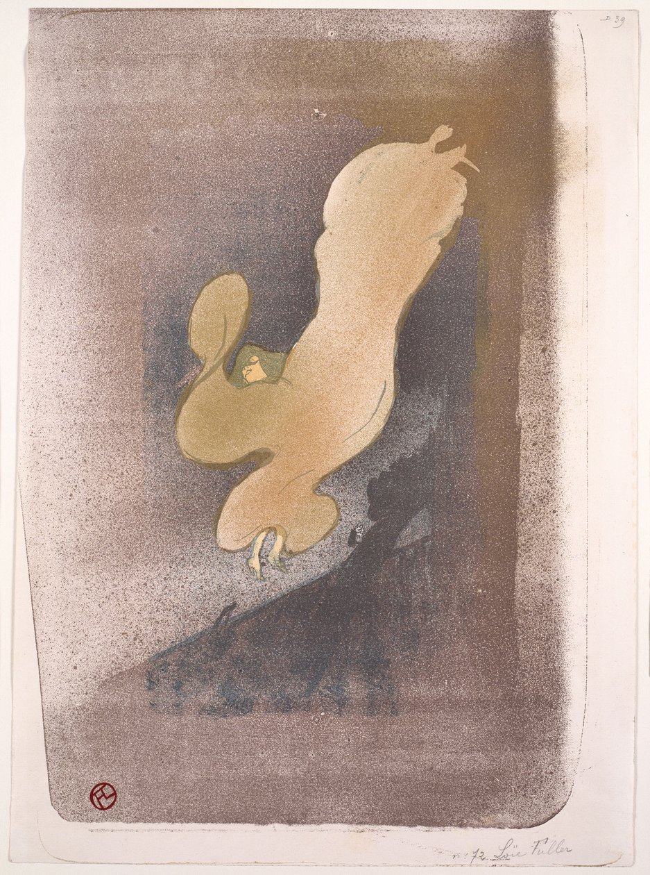 Señorita Loïe Fuller de Henri de Toulouse-Lautrec
