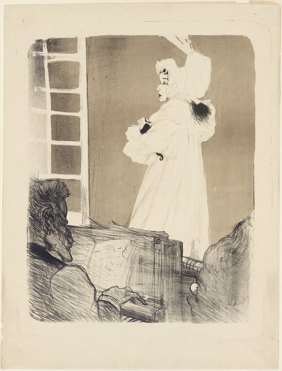 Miss May Belfort (gran placa) de Henri de Toulouse-Lautrec