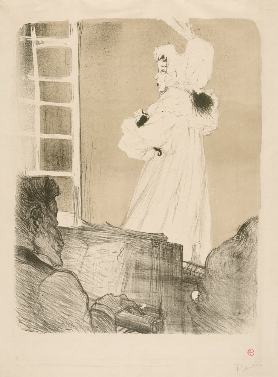 Señorita May Belfort de Henri de Toulouse-Lautrec