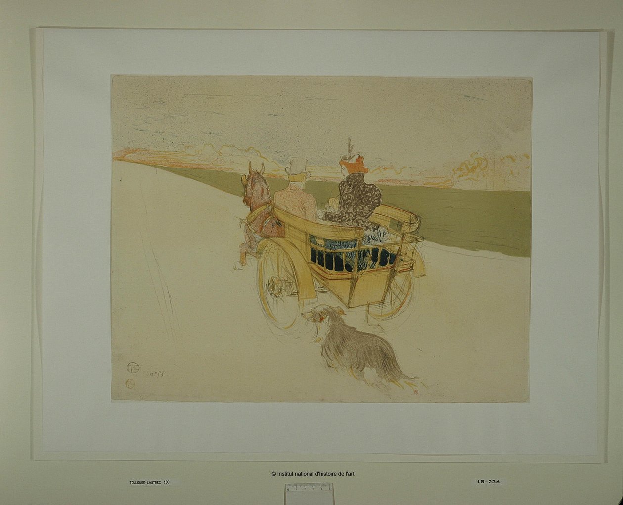 Excursión campestre de Henri de Toulouse-Lautrec