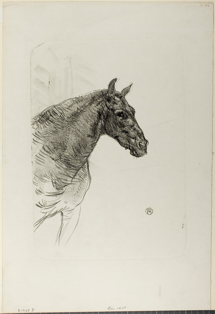 Philibert el pony de Henri de Toulouse-Lautrec