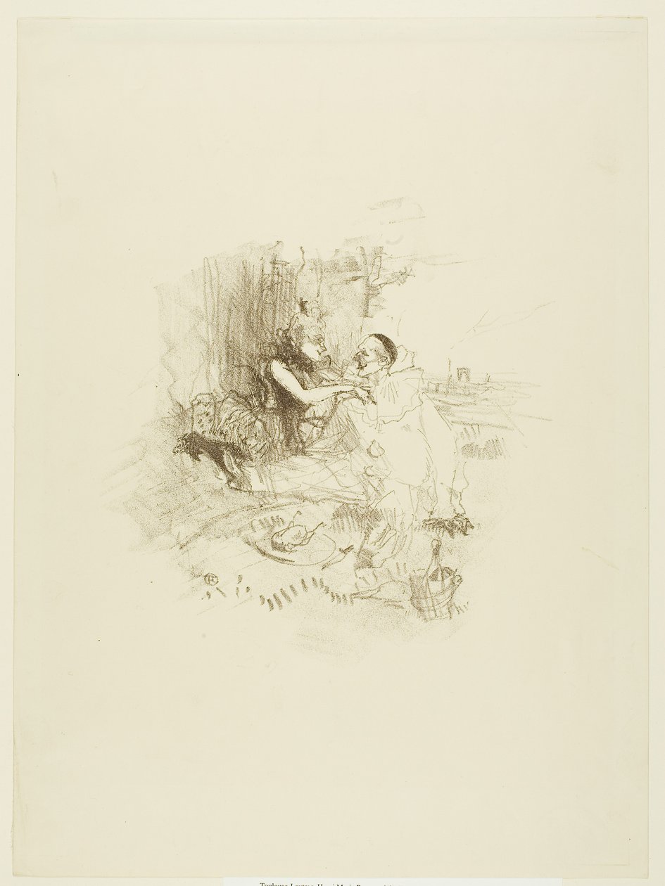 Picnic de Henri de Toulouse-Lautrec
