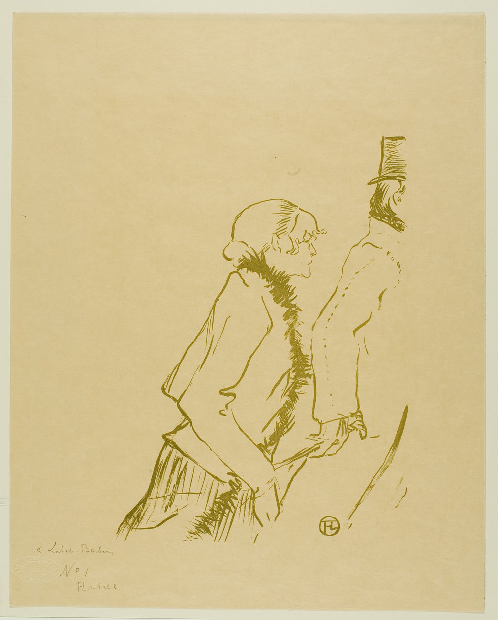 ¡Pobre prostituta! de Henri de Toulouse-Lautrec