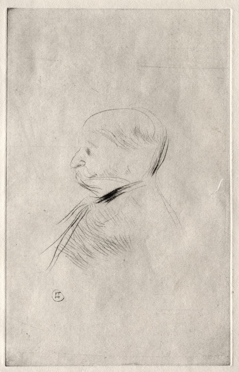 Retrato de M. X. de Henri de Toulouse-Lautrec