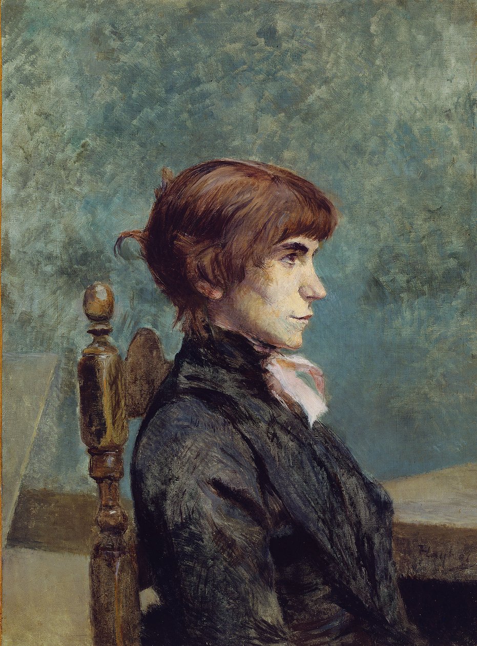 Retrato de Jeanne Wenz de Henri de Toulouse-Lautrec