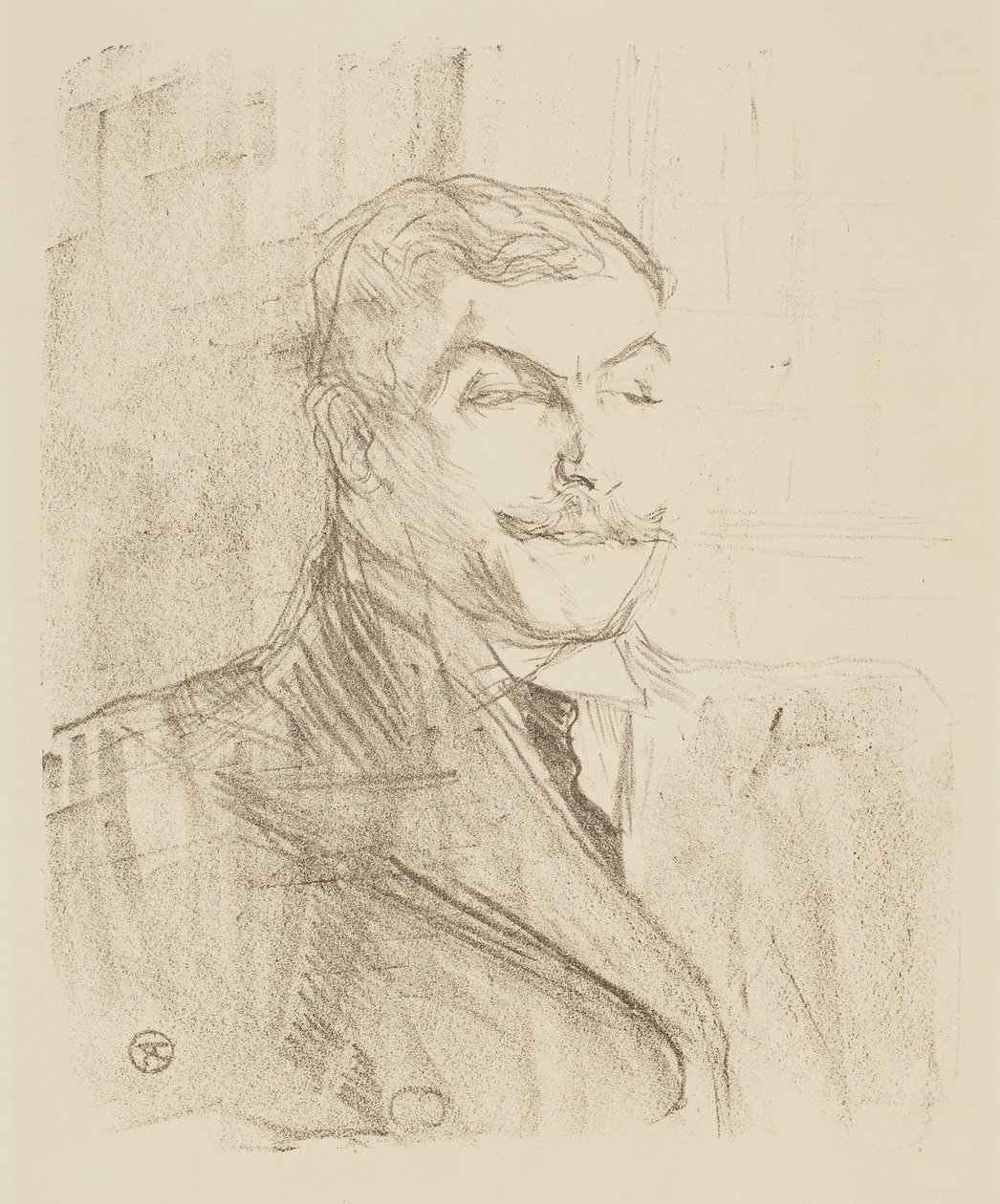 Retrato de Lucien Guitry de Henri de Toulouse-Lautrec