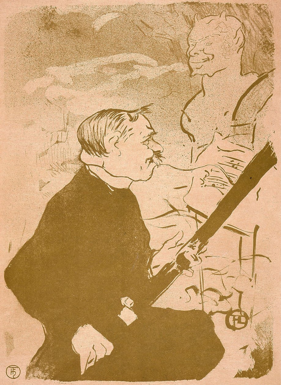 Für Dich! de Henri de Toulouse-Lautrec