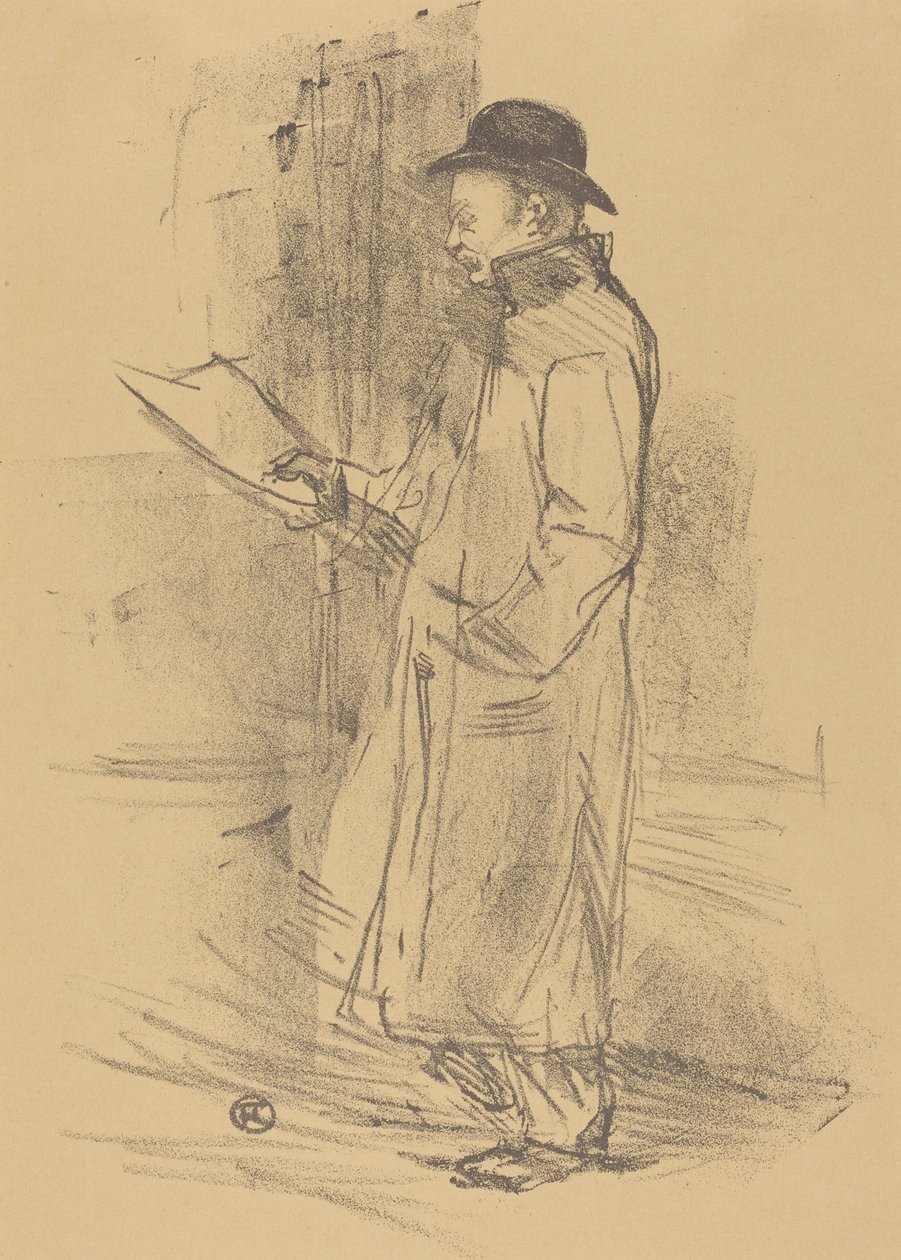 Programa del «Benefice Gemier» (Programa del «Bénéfice Gémier») de Henri de Toulouse-Lautrec