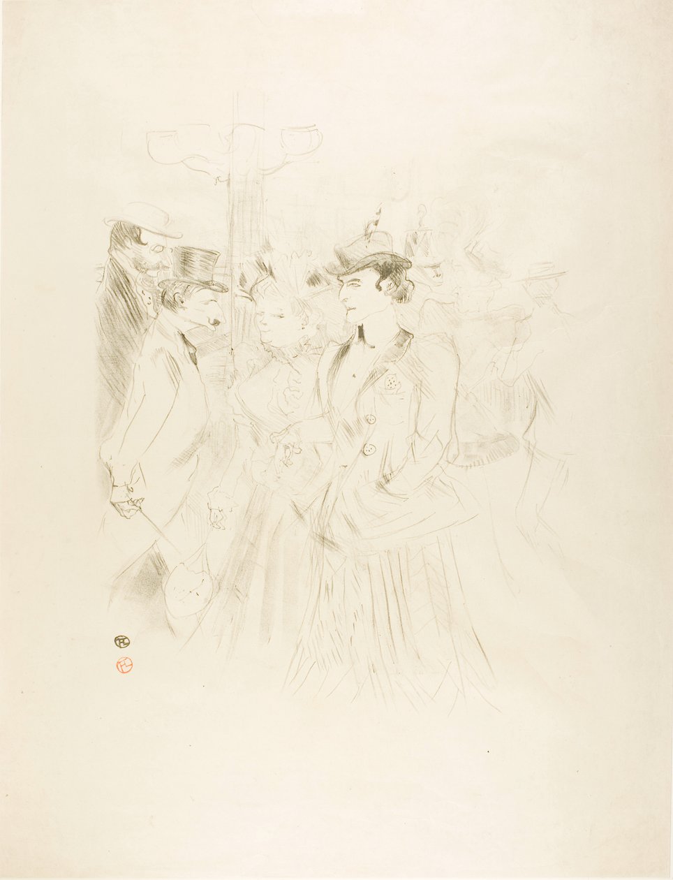 Paseo de Henri de Toulouse-Lautrec