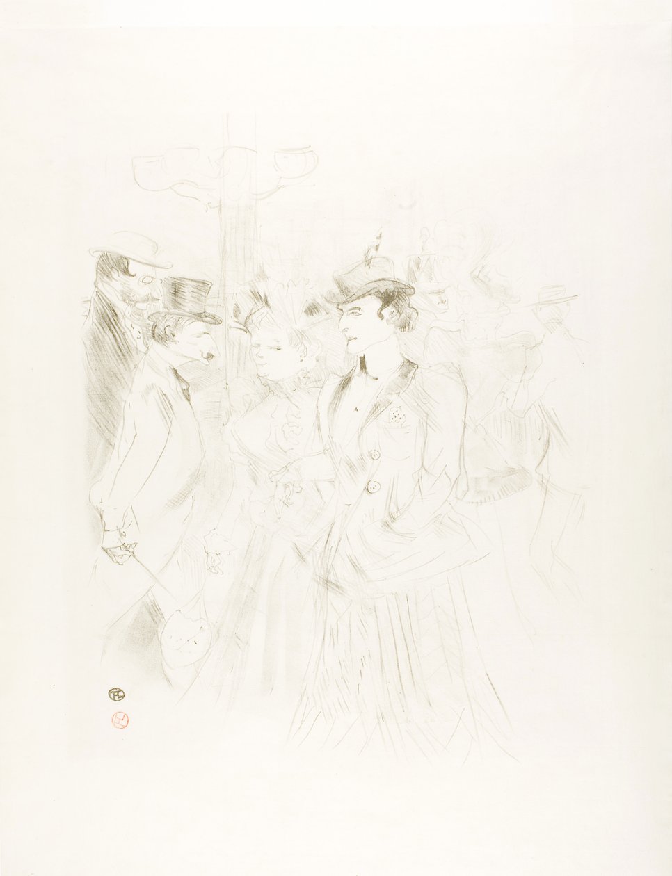 Paseo de Henri de Toulouse-Lautrec