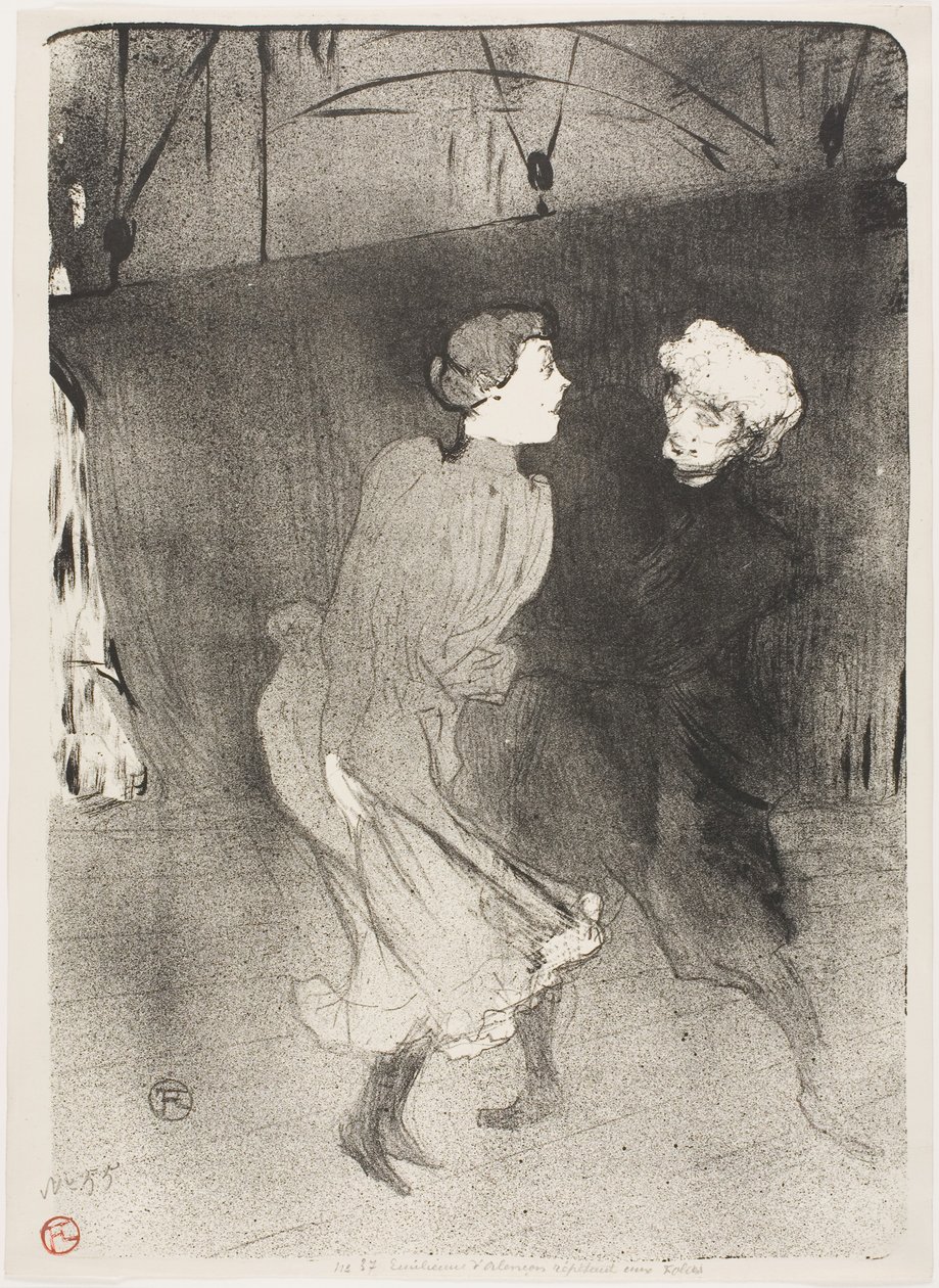 Ensayo en el Folies-Bergère, Emilenne D
