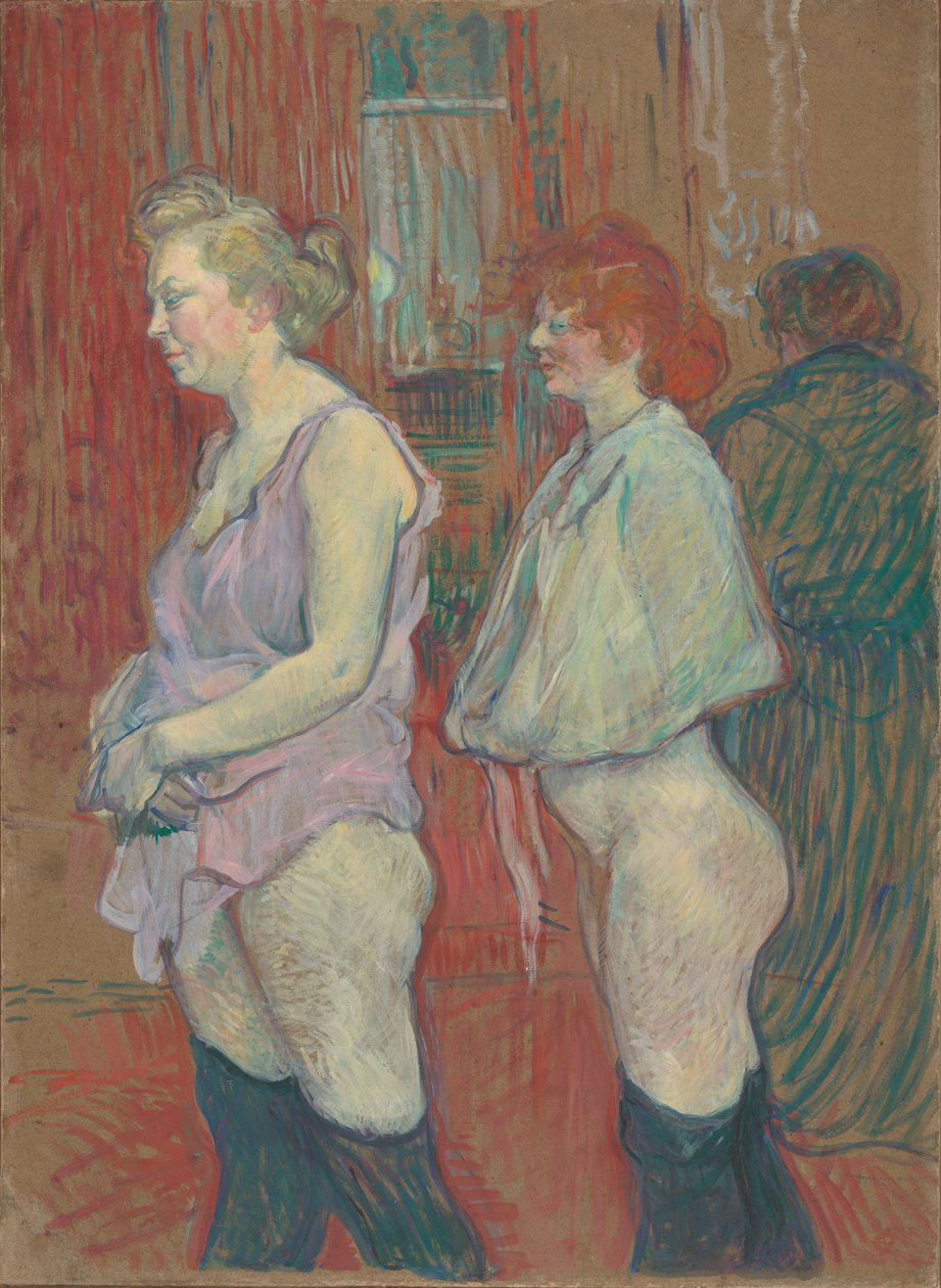 Rue des Moulins, 1894 de Henri de Toulouse-Lautrec