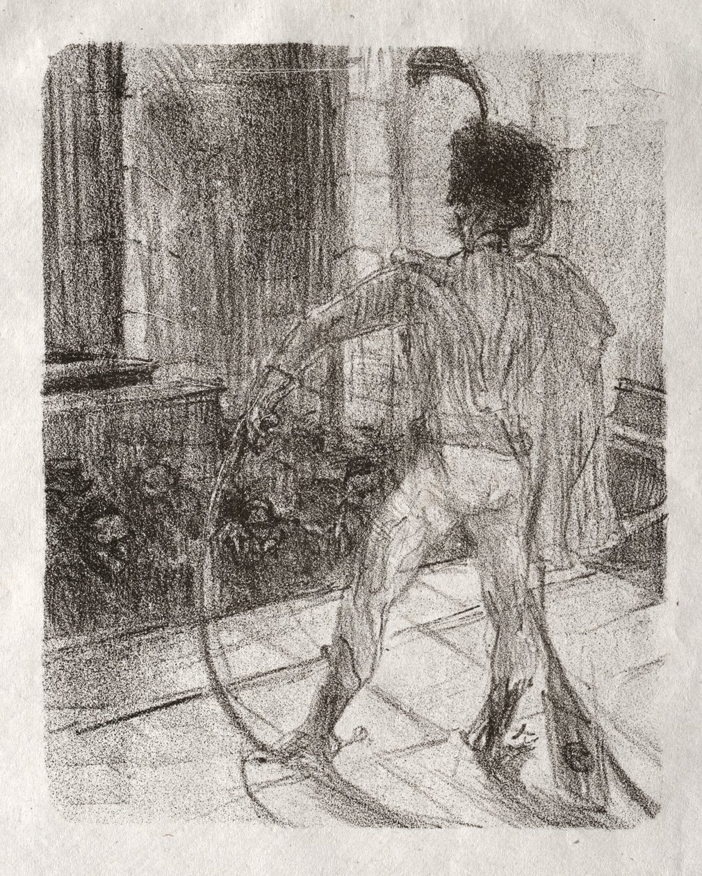 Al pie del Sinaí: Schlomé Fuss en la Sinagoga de Henri de Toulouse-Lautrec